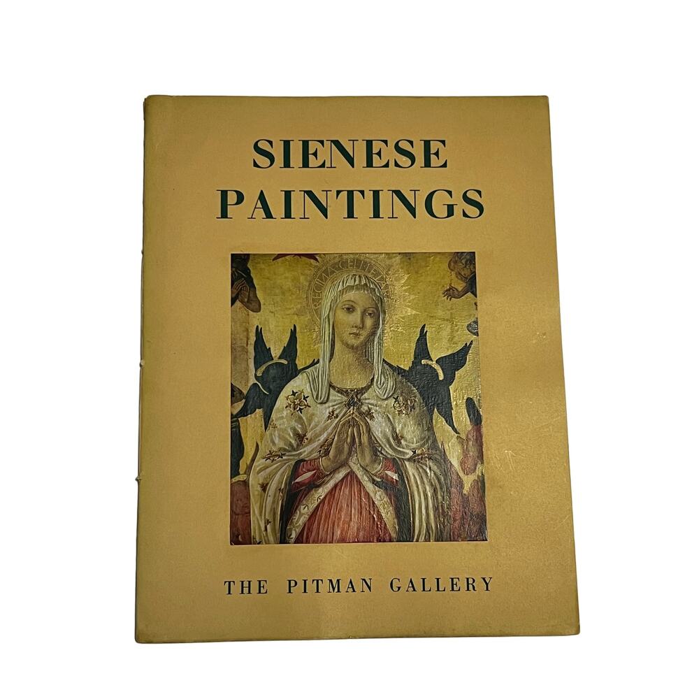 VTG MCM Sienese Painting by The Pitman Gallery 23 Pages Circa 1950's